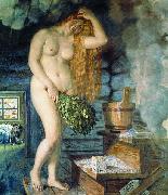 Boris Kustodiev Russian Venus oil painting